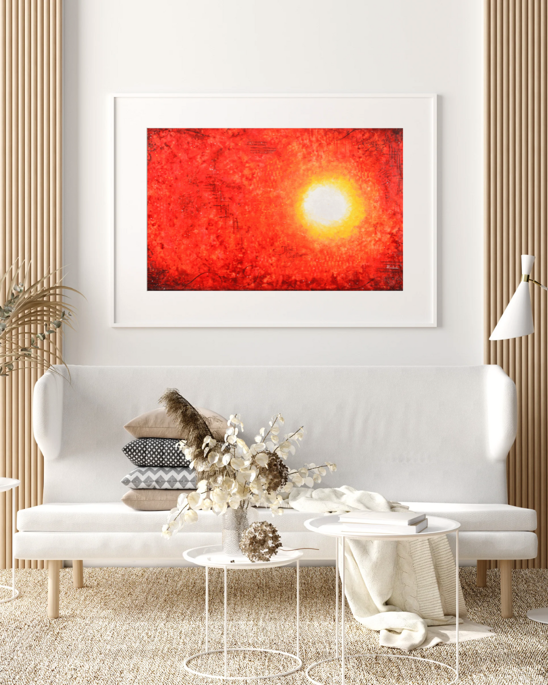 Radiance — original mixed media spiritual canvas by Rashmi Malhan