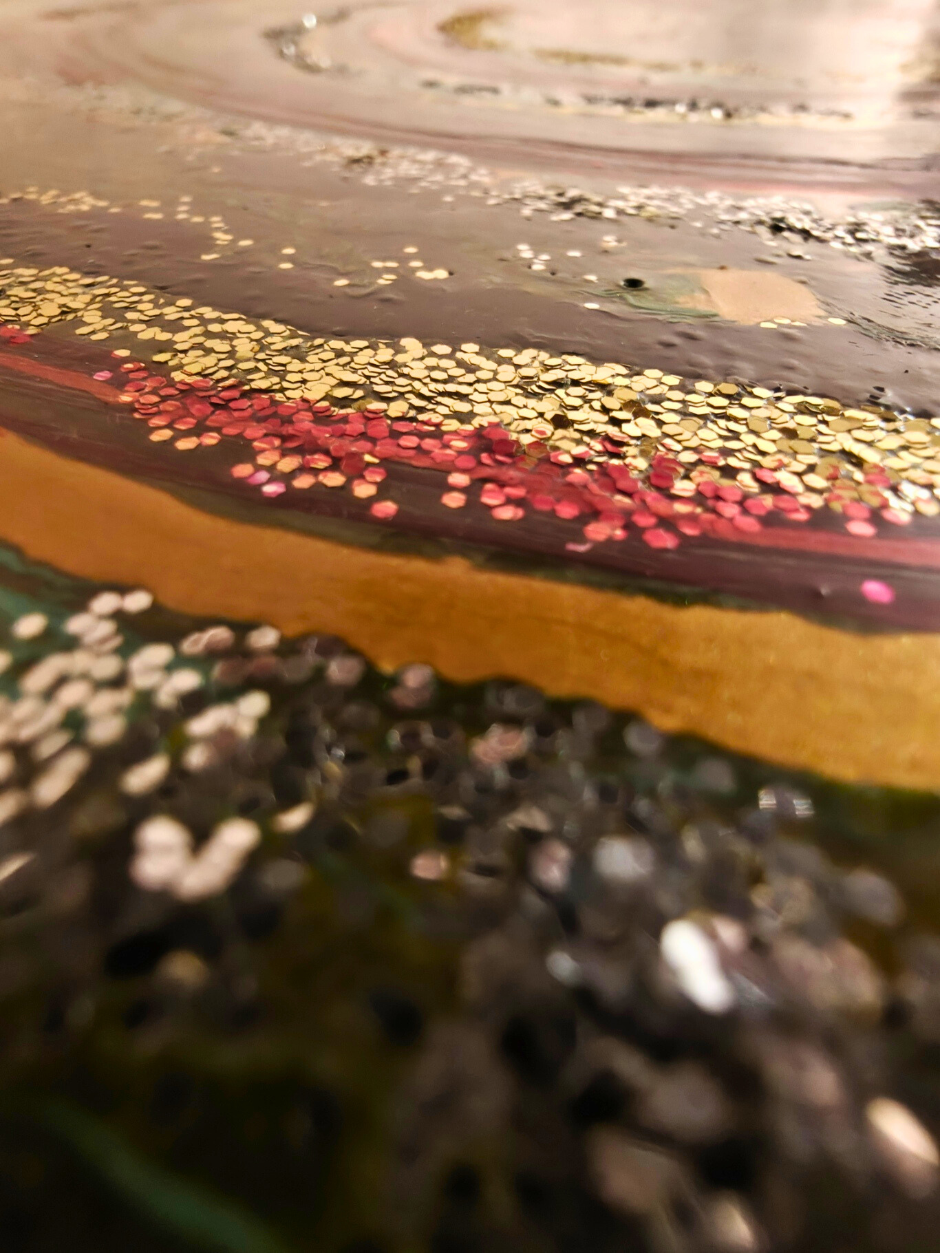 Inner Jewel — original mixed media spiritual canvas by Rashmi Malhan