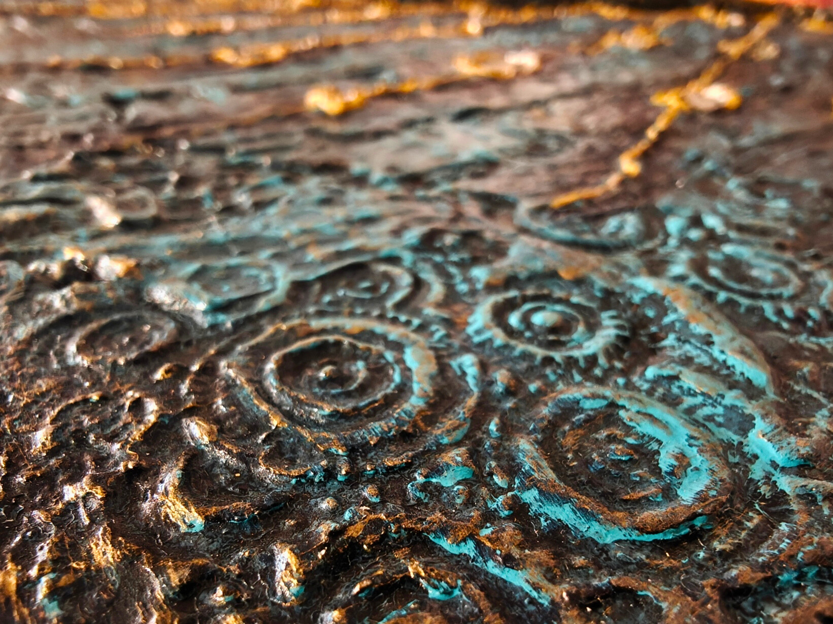 Love Illuminates — original mixed media love and connection canvas by Rashmi Malhan
