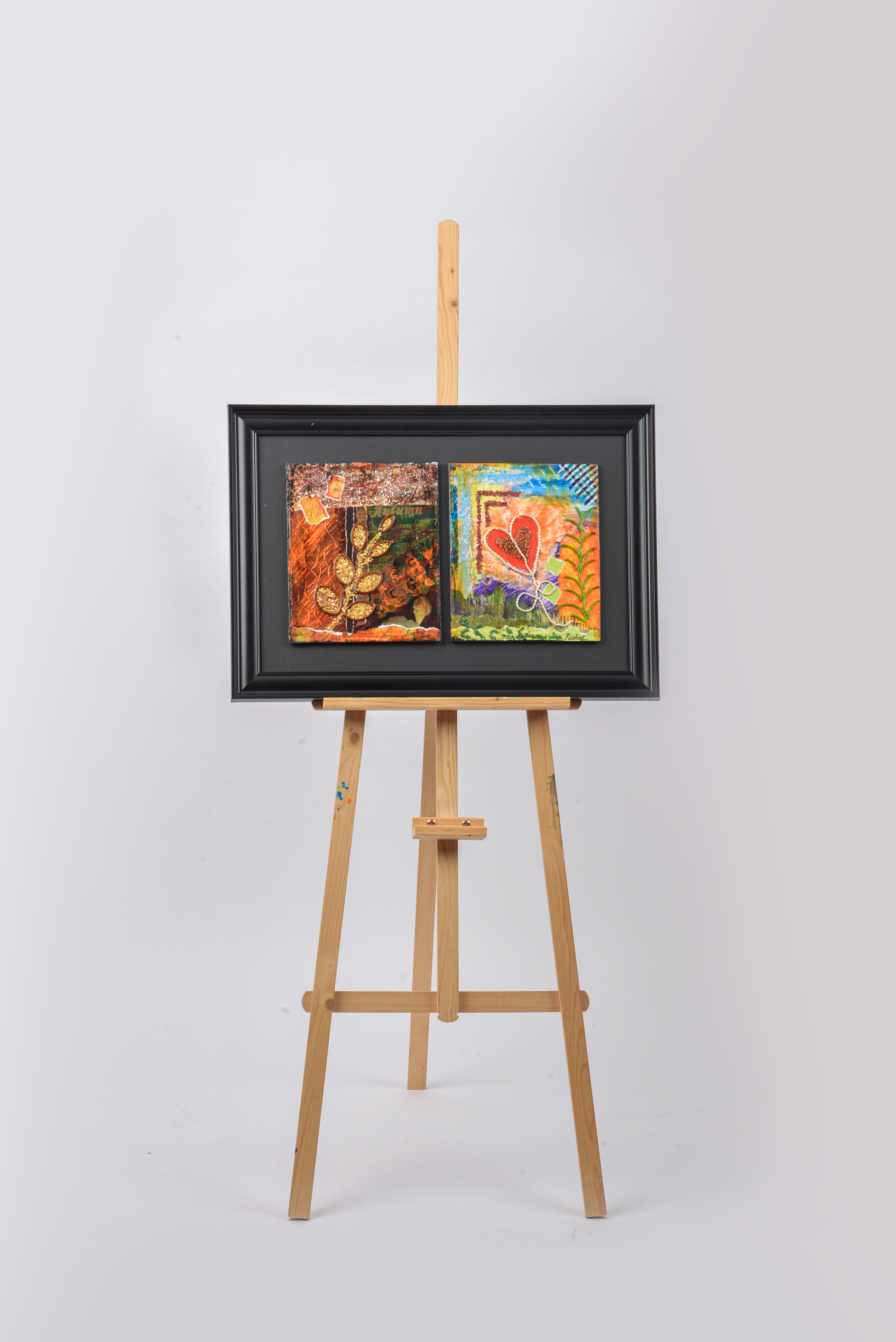Seasonality — original mixed media nature-inspired canvas by Rashmi Malhan