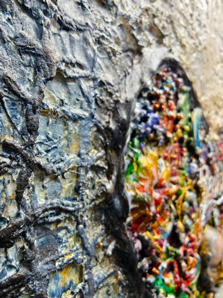 Harmony Within — original mixed media meditation canvas by Rashmi Malhan