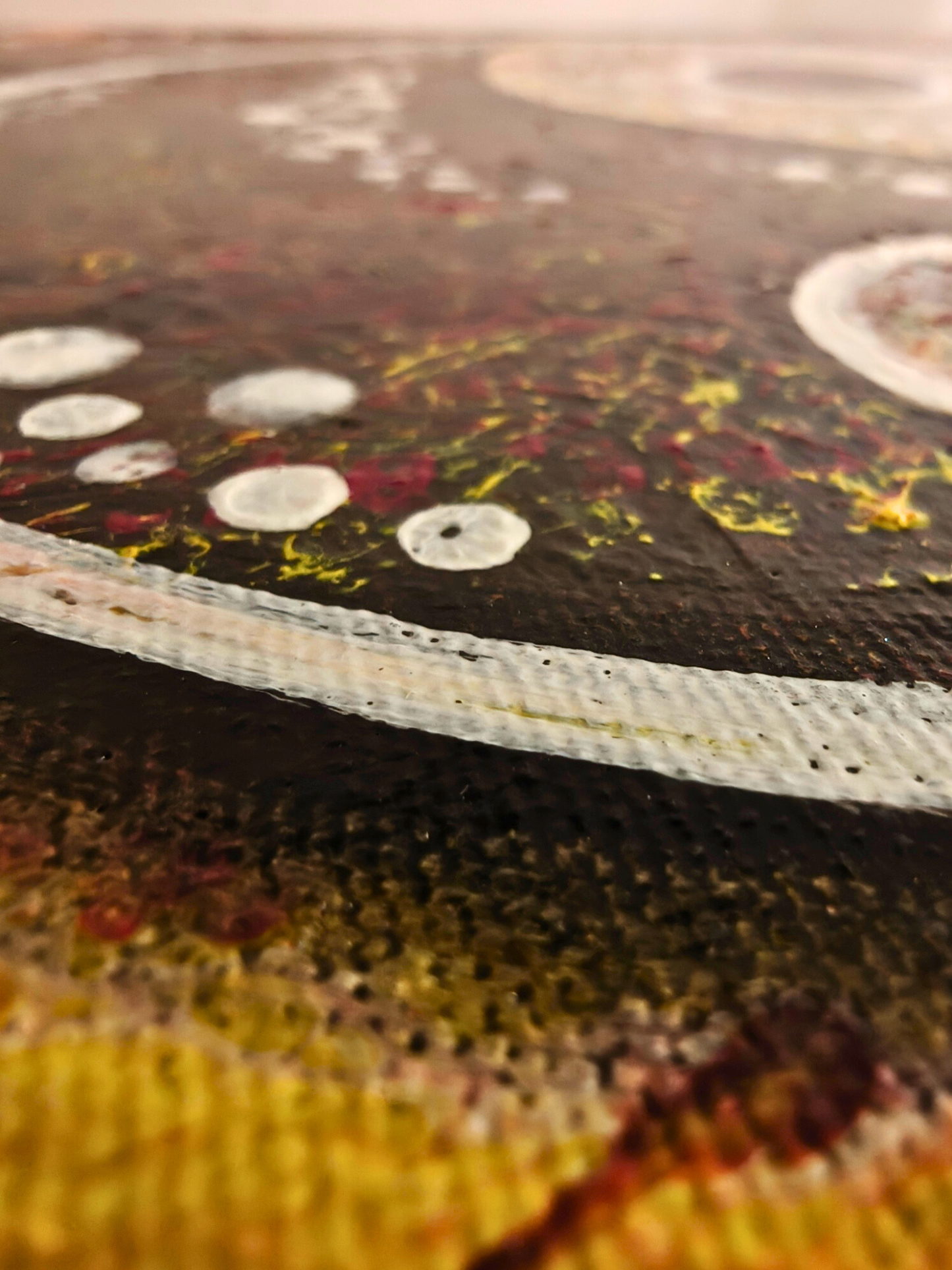 Yin & Yang — original mixed media spiritual canvas by Rashmi Malhan