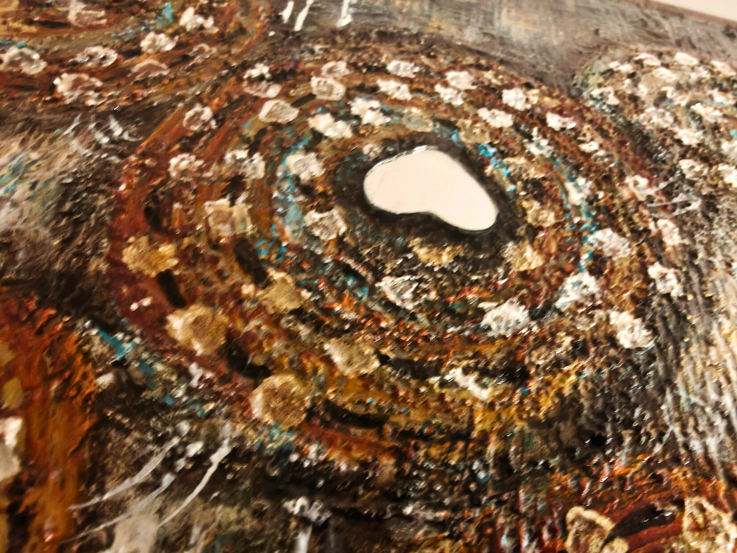 What We Keep — original mixed media sentimental canvas by Rashmi Malhan