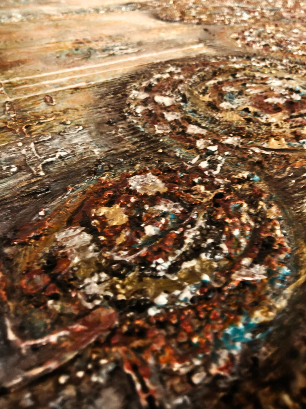 What We Keep — original mixed media sentimental canvas by Rashmi Malhan